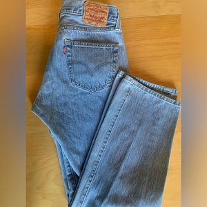 Men’s Levi’s 501 straight fit 33x30 light denim